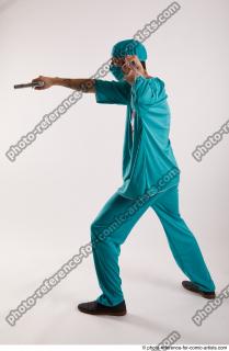 FALCO DOCTOR WITH GUN AND KNIFE